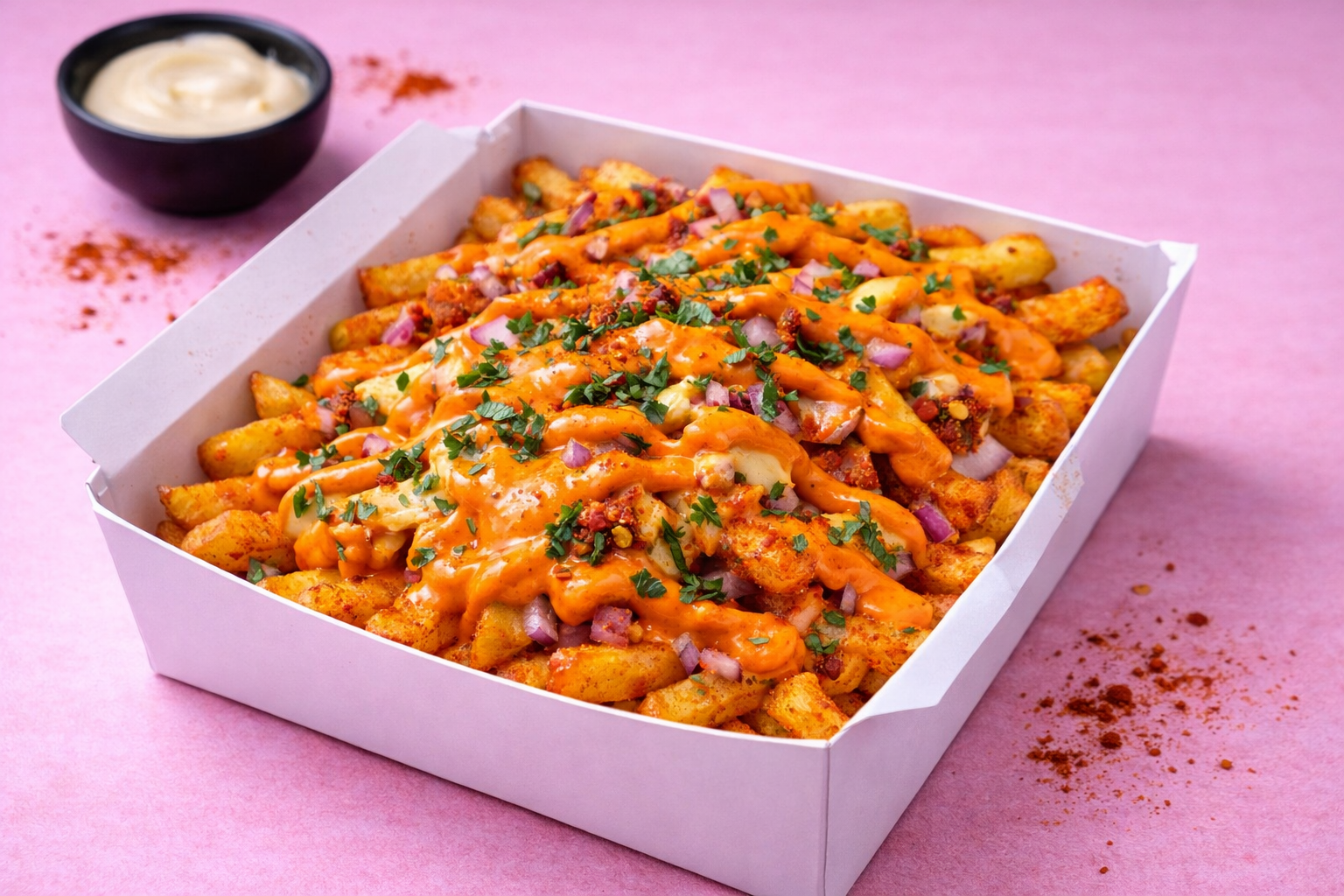 Peri Peri Cheesy Fries